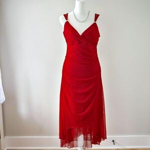 Scarlett Nite Red High Low Dress